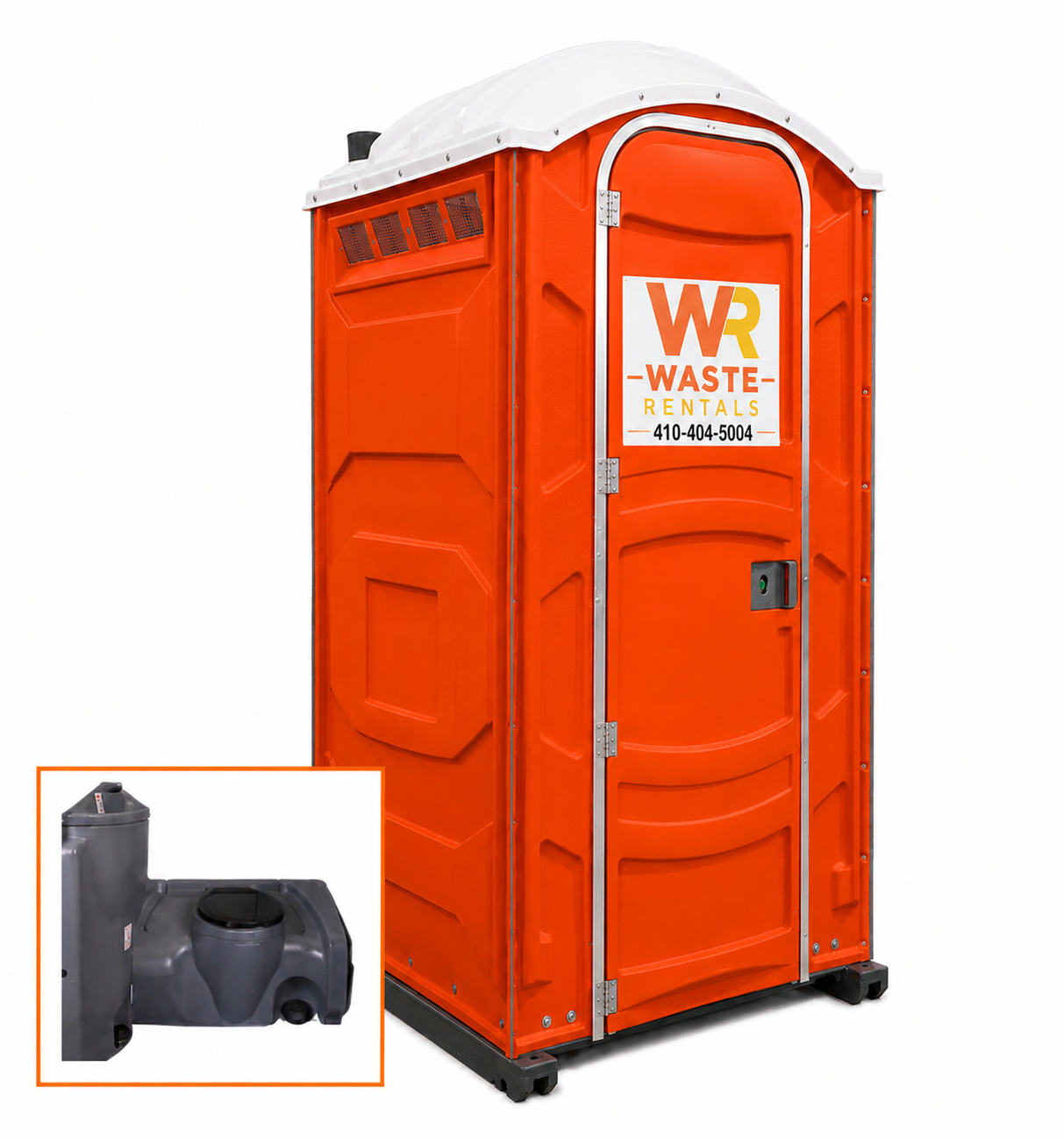 PolyJohn PJN3 Fresh Flush deluxe portable restroom